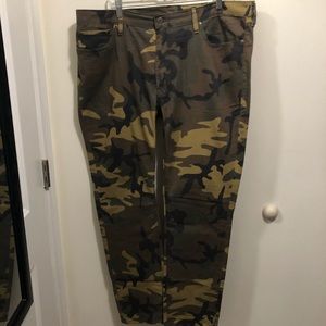 Levi’s Levi Strauss Camouflage Denim Camo Jeans